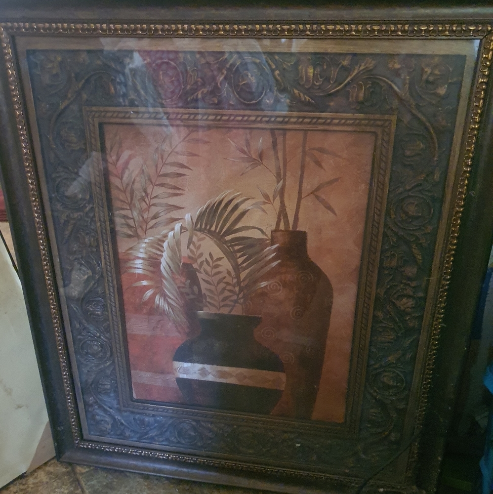 Palm tree deco picture
